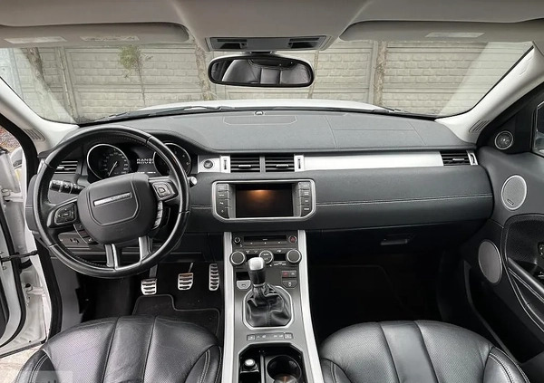 Land Rover Range Rover Evoque cena 63900 przebieg: 139674, rok produkcji 2012 z Działdowo małe 29